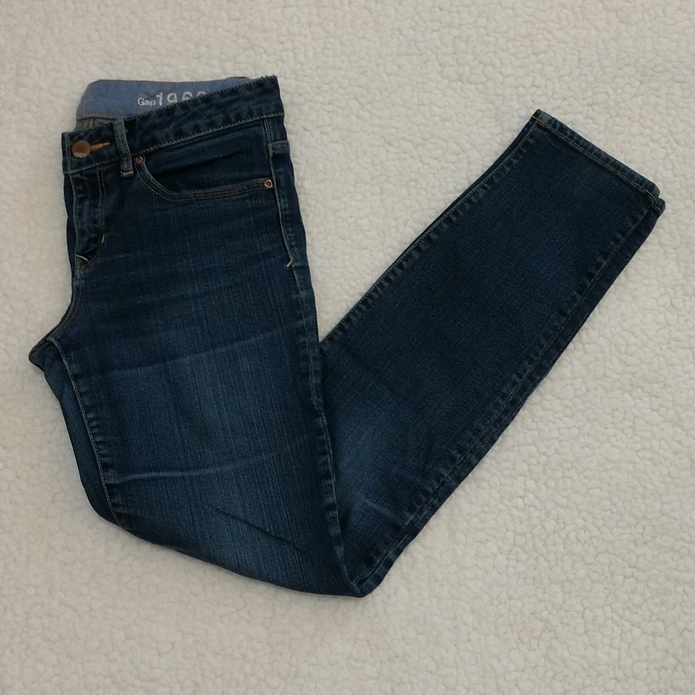 Gap 1969 Forever Skinny blue wash jean SZ 28/6